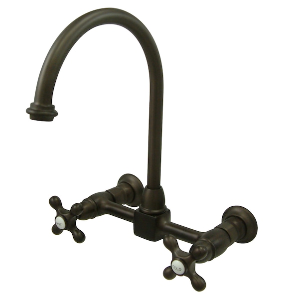 Restoration KS1295AX 8-Inch Centerset Wall Mount Kitchen Faucet KS1295AX - main